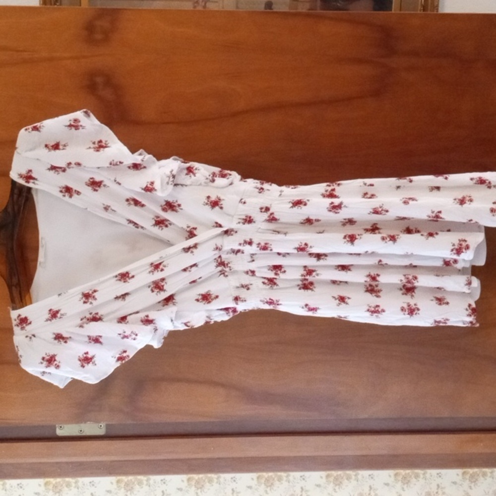 Altar'd State Flowery Faux Wrap Dress Size XS